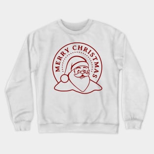 Merry Christmas Happy Santa Claus Crewneck Sweatshirt